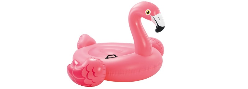 kasteel peper helder Intex Roze Opblaasbare Flamingo Ride-On | Royal Merchandise